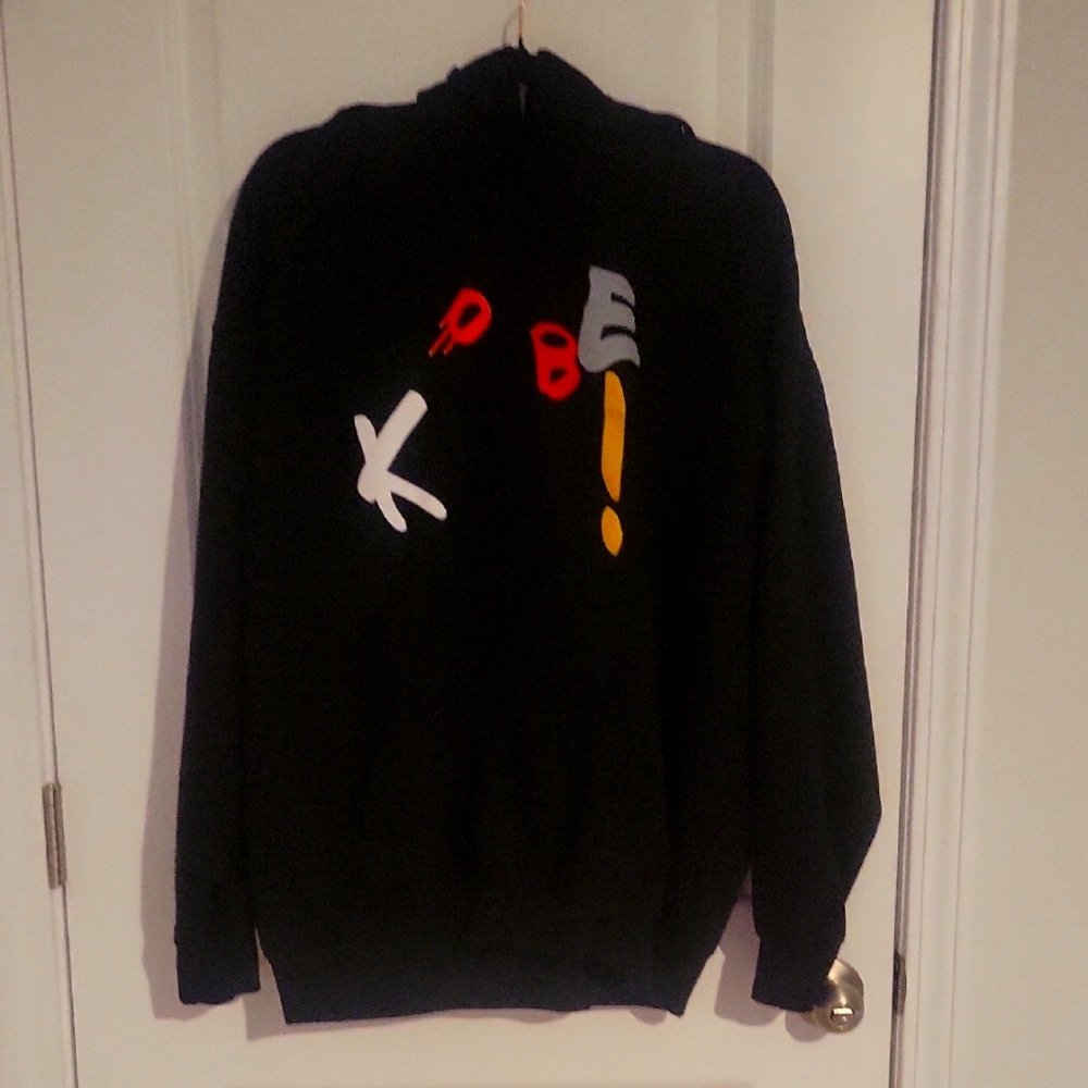 KOBE Bucket Culture Black Hoodie Sweatshirt SZ XL